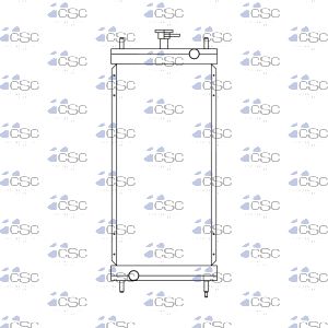 MultiQuip Radiator 415RA002