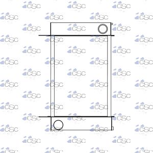 Olympian Charge Air Cooler  417CA002