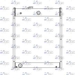 FG Wilson Radiator 419RA004