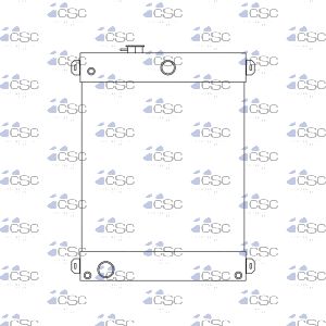 FG Wilson Perkins Radiator 419RA006