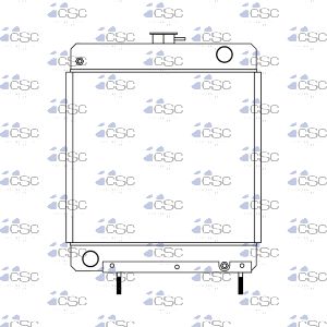 FG Wilson Perkins Radiator 419RA009