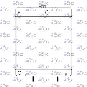 FG Wilson Radiator 419RA011