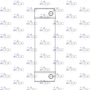 SDMO Charge Air Cooler 421CA001