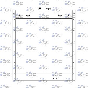 MTU Detroit Diesel Radiator 425RA002