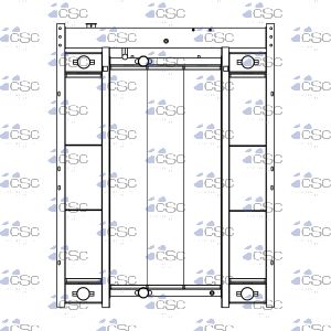 MTU Detroit Diesel Modular Radiator 425MR004
