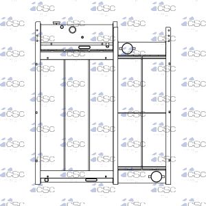 Bearward Modular Radiator 427MR001