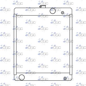 Perkins Radiator 431RA003
