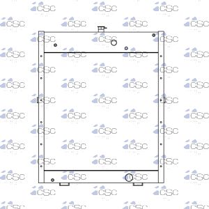 DMT / Cummins / Onan Radiator 435RA007