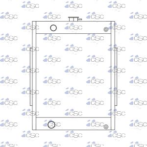 Diesel Radiator Radiator 443RA001