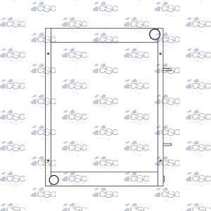 Diesel Radiator Radiator 443RA009
