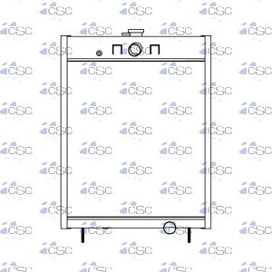 Diesel Radiator Radiator 443RA011