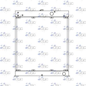 Doosan Radiator 465RA001