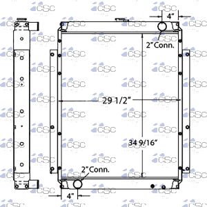 Caterpillar Radiator 501RA031