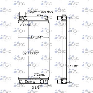 Caterpillar Radiator 501RA147