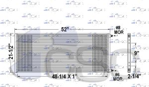Caterpillar AC Condenser 501AC0548