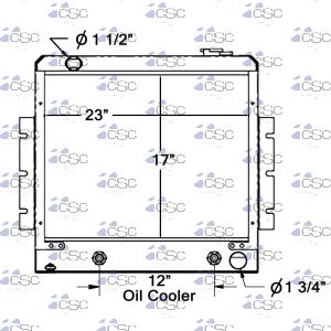 Hyster/ Yale Radiator 507RA134