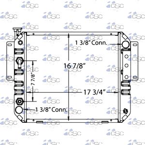 Hyster/ Yale Radiator 507RA175