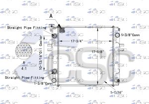 Nissan Radiator 513RA9356
