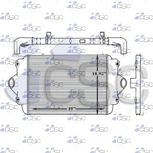 Chevy/GM Charge Air Cooler 605CA110