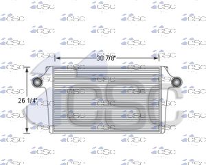 Chevy/ GMC Charge Air Cooler 605CA160