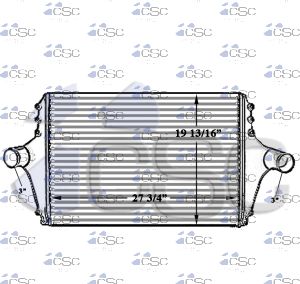 Ford Charge Air Cooler 611CA125E