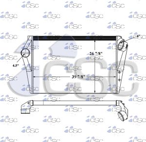 Ford Charge Air Cooler 611CA126