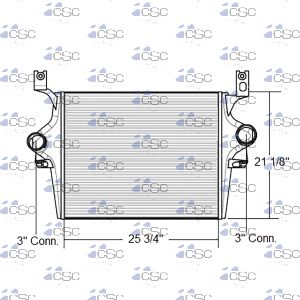 Ford Charge Air Cooler 611CA127C