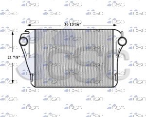 Ford/Sterling Charge Air Cooler 611CA26D