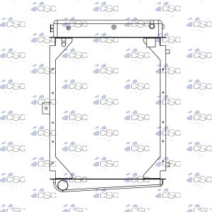 Ford Radiator 611RA3089