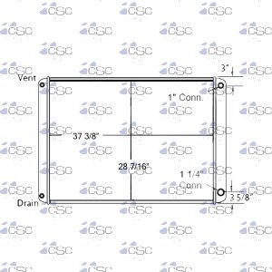 Ford Radiator 611RA902