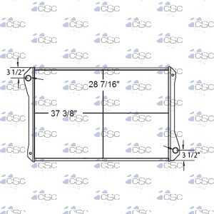 Ford/Sterling Radiator 611RA905