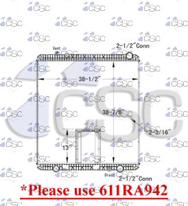 Ford Radiator  611RA942STD