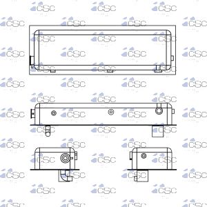Ford Radiator Top Tank 611TT3089
