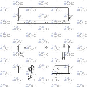 Ford Radiator Top Tank 611TT3089LF