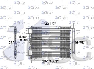 Ford AC Condenser 611AC353