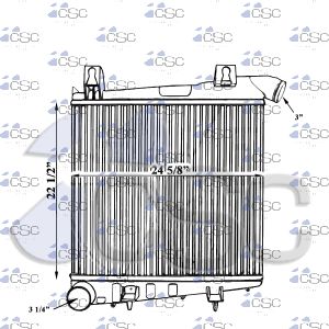 Ford Charge Air Cooler 611CA126F