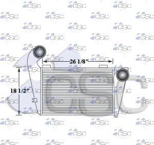 Freightliner Charge Air Cooler 613CA103 / SRMFR1C
