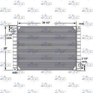 Freightliner Radiator 613RA008