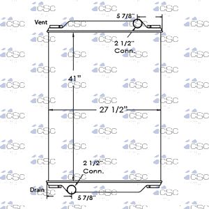 Freightliner Radiator 613RA028