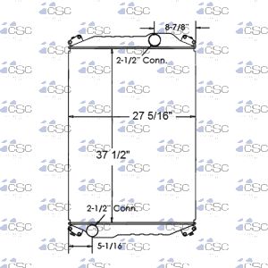 Freightliner Radiator 613RA067