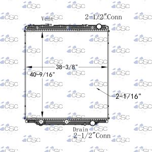 Freightliner / Western Star Radiator 613RA141ECD
