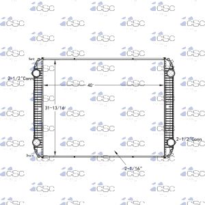 Freightliner Radiator 613RA2641