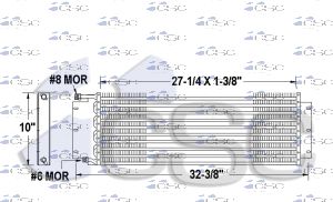 Freightliner AC Condenser 613AC066