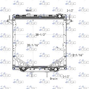 Freightliner Radiator 613RA097STDWFC