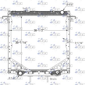 Freightliner Radiator 613RA2546STDWFA