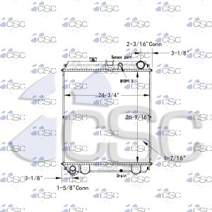 Hino Radiator 614RA0301STD