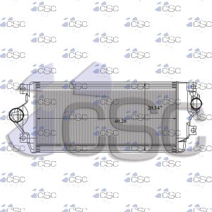 International Navistar Charge Air Cooler 615CA042