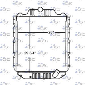 International Radiator 615RA053