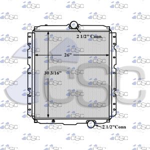 International Navistar Radiator 615RA096
