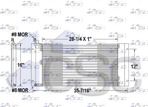 International AC Condenser 615AC083